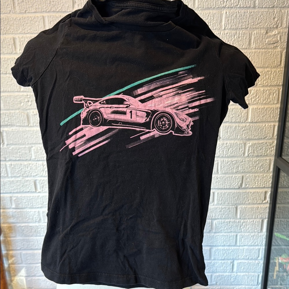 T-Shirt Mercedes AMG Petronas Pink Car Design